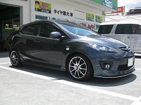 イボ付き 美品】マツダ DJ デミオ 純正 16in 5.5J +40 PCD100