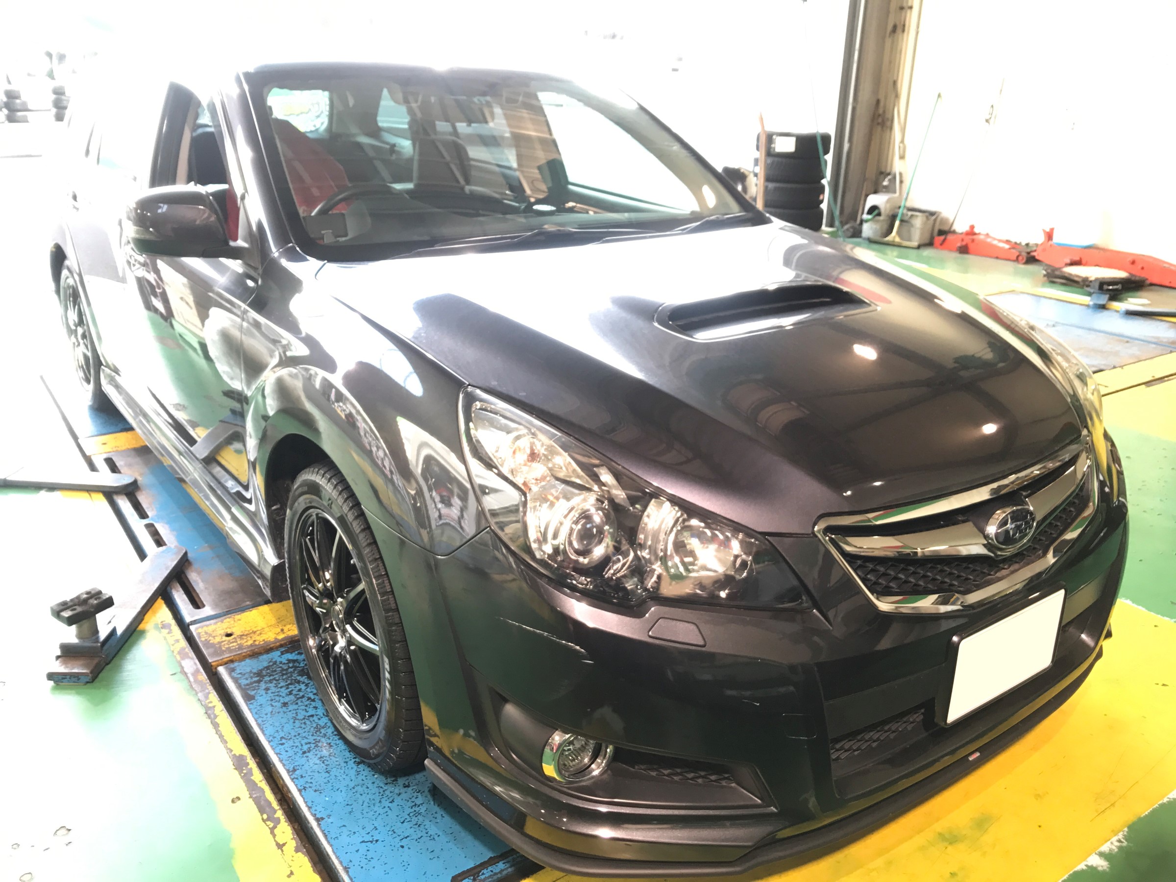 冬の集中得市!! ８日目!! レガシィ ＢＲ９ スタッドレスタイヤホイール