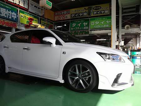 レクサスCT200h 車高調 取り付け♪(*^▽^*) | 店舗おススメ情報