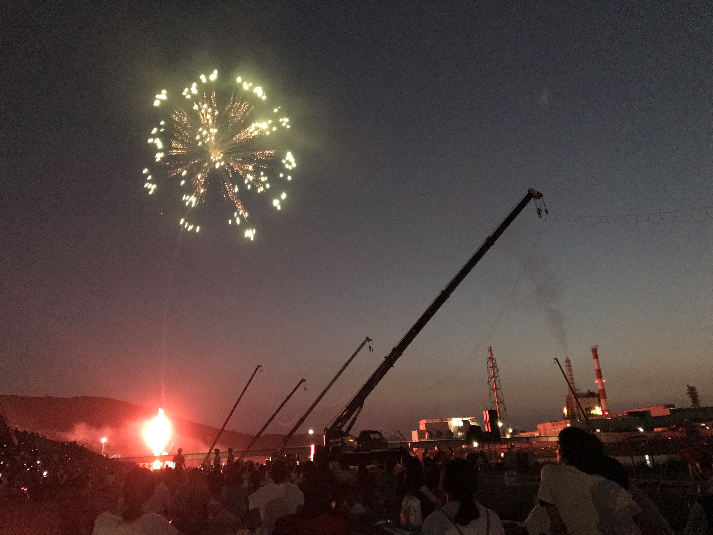 川内川の花火大会 スタッフブログ タイヤ館 鹿児島 タイヤからはじまる トータルカーメンテナンス タイヤ館グループ