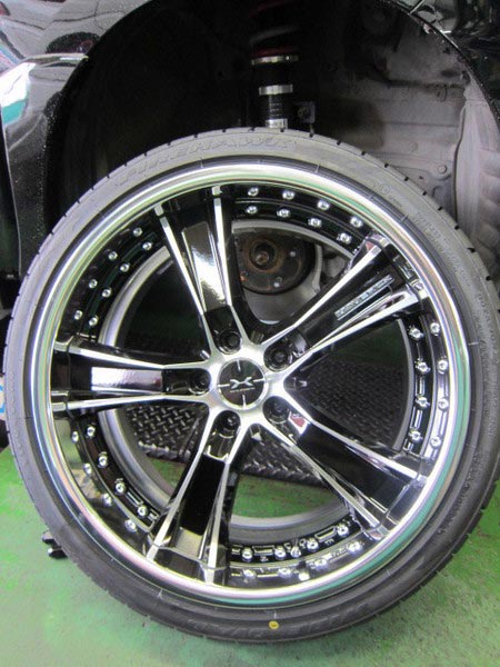エスティマHV WEDS マーベリック 005S 20インチ取付 エスティマHV WEDS マーベリック 005S 20インチ取付