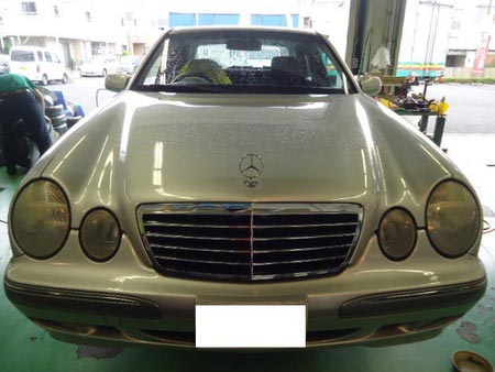 メルセデスベンツEクラス（W210） | サービス事例 | タイヤ館 西荻窪