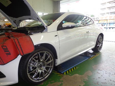 VW シロッコ ダウンサス | サービス事例 | タイヤ館 岡崎 | 愛知県