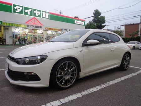 VW シロッコ ダウンサス | サービス事例 | タイヤ館 岡崎 | 愛知県