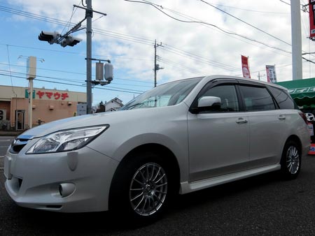 スバル エクシーガ パワーブレース取り付けでご来店です サービス事例 タイヤ館 うしく上柏田 茨城県のタイヤ カー用品ショップ タイヤからはじまる トータルカーメンテナンス タイヤ館グループ