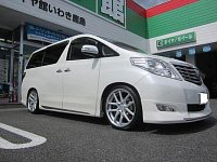 20アルファードにワークのグノーシス・・・20インチ装着