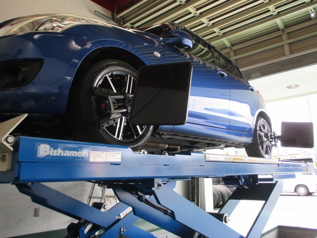 ECO FORME　CRS161とPX-Cとアライメント調整