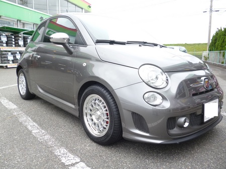 アバルト500 ｘ エンケイ all nine | フィアット 500 アバルト
