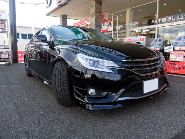 トヨタ・マークＸ（ＧＲＸ１３０）】マフラー交換でご来店です