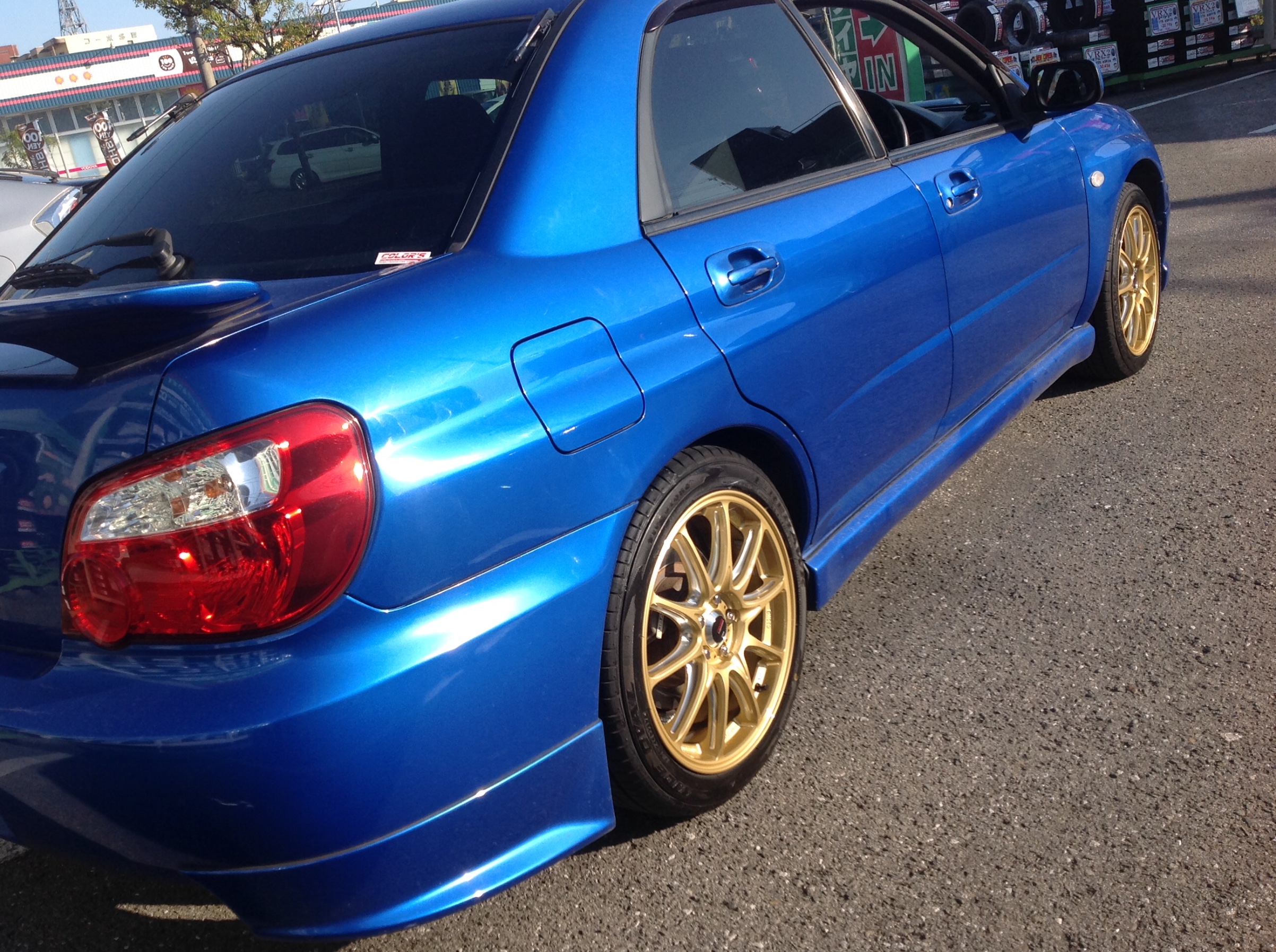 インプレッサ ホイールチェンジ | 店舗おススメ情報 | タイヤ館 高知