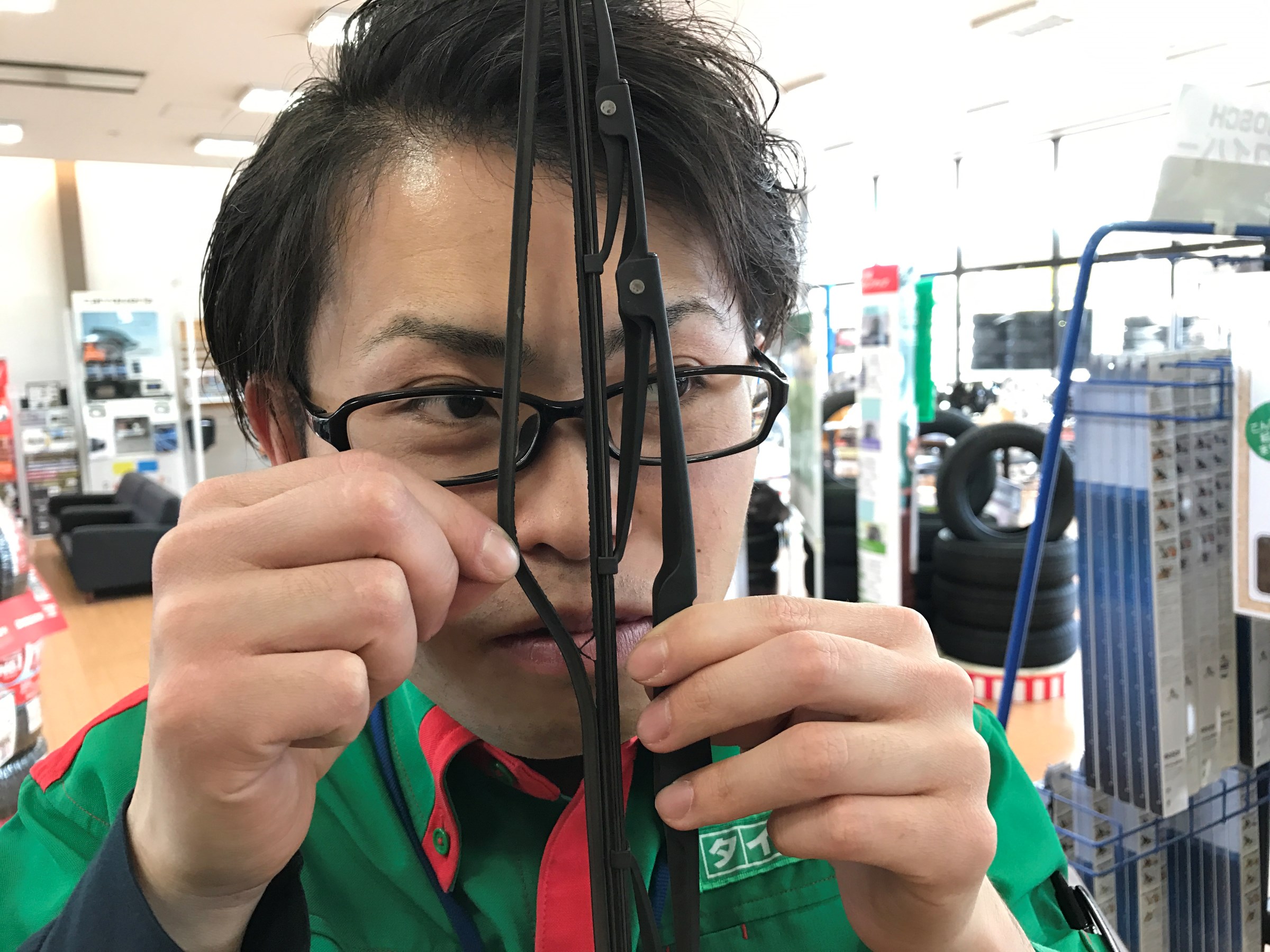 ゴムが切れてます。