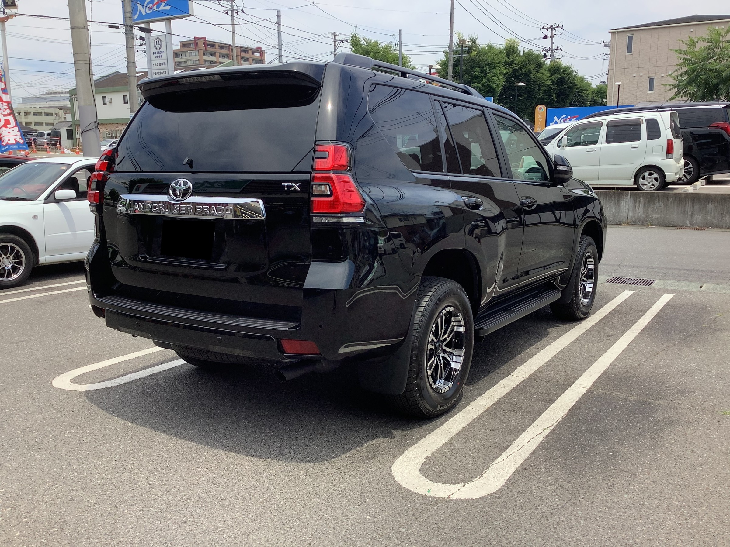 新車プラド！ ナイトロパワークロスクロウ装着！！ | 店舗お
