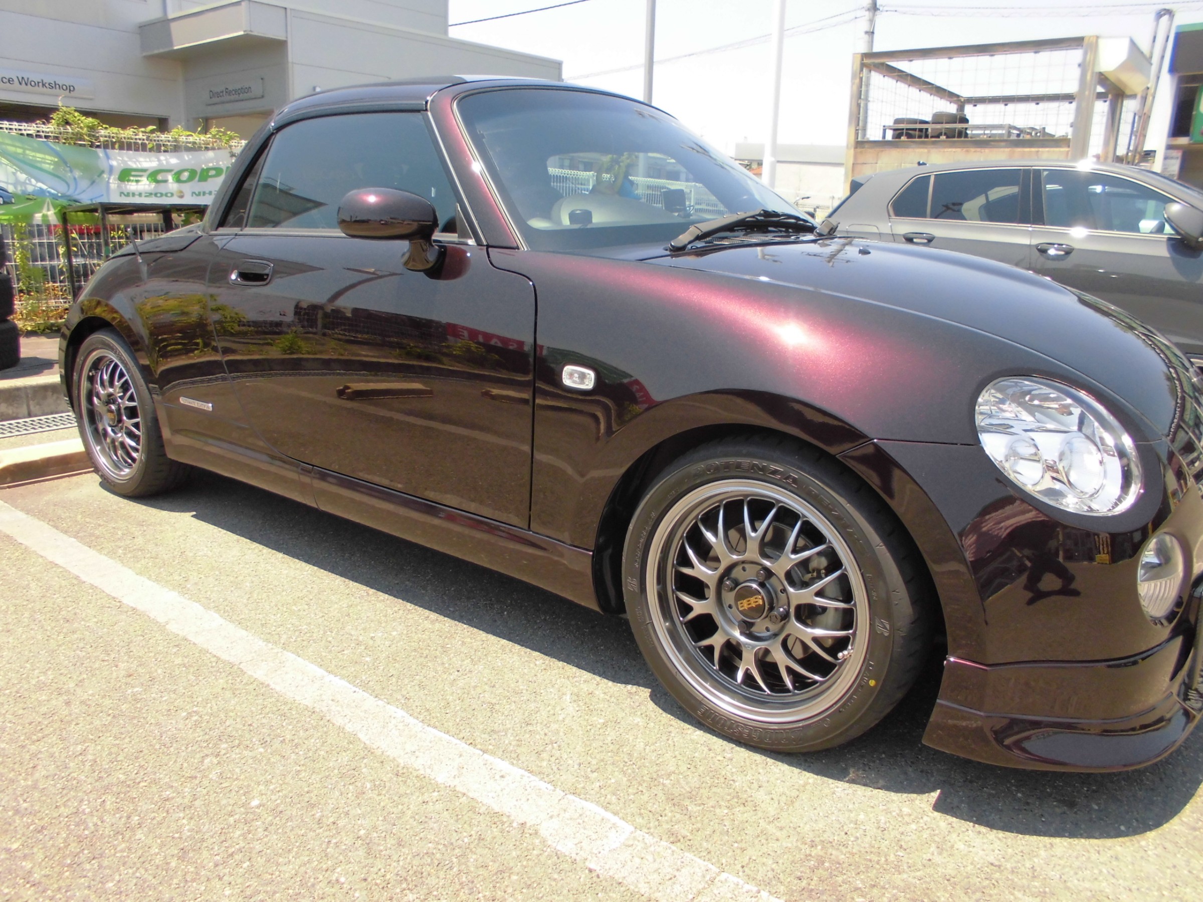 BBS RG-F コペン L880K 取り付け | 店舗おススメ情報 | タイヤ館 BBS RG-F コペン L880K 取り付け | 店舗おススメ情報 | タイヤ館