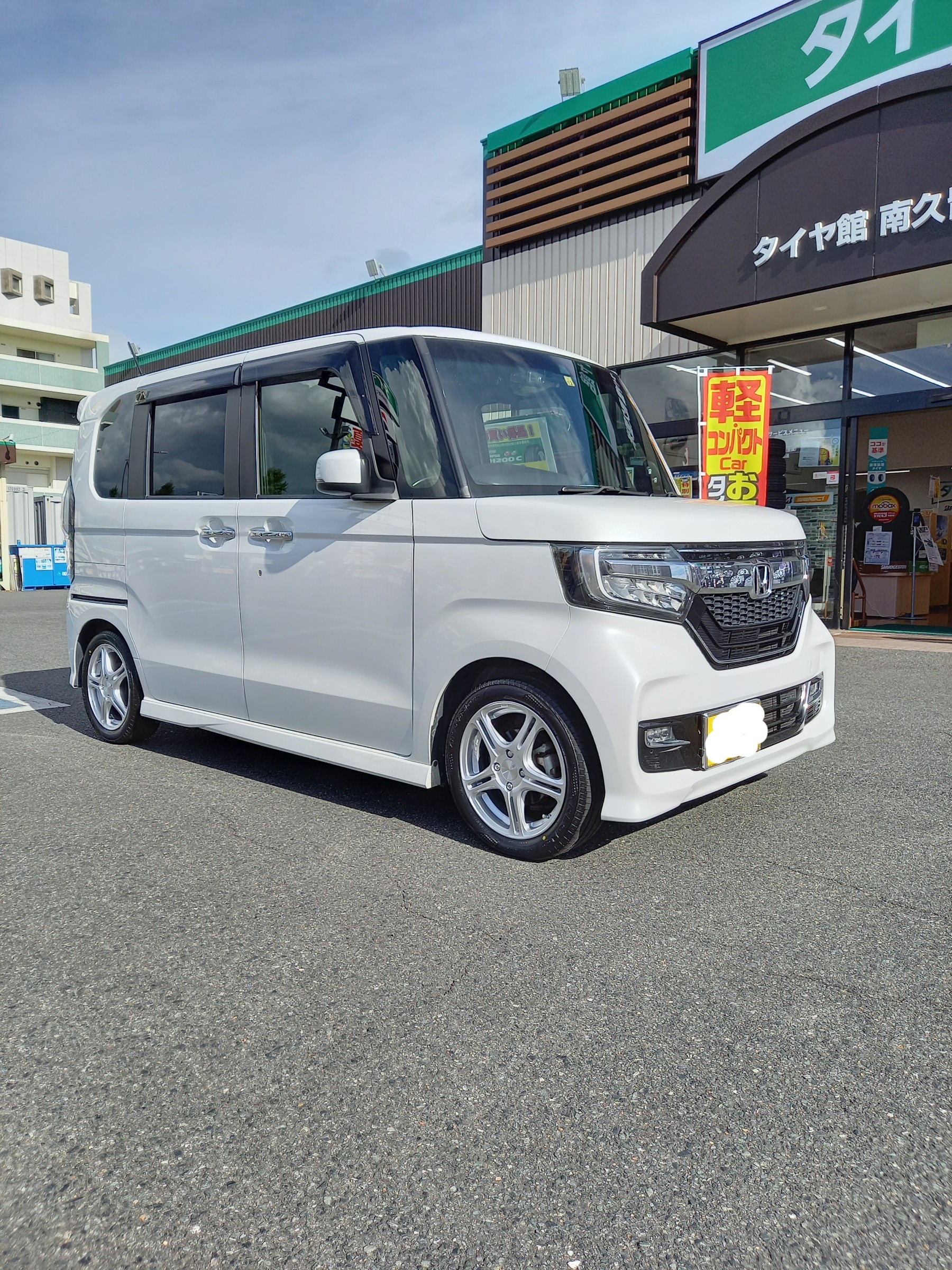 ホンダ N-BOX タイヤ アルミホイール 取付け | ホンダ N-BOXカスタム