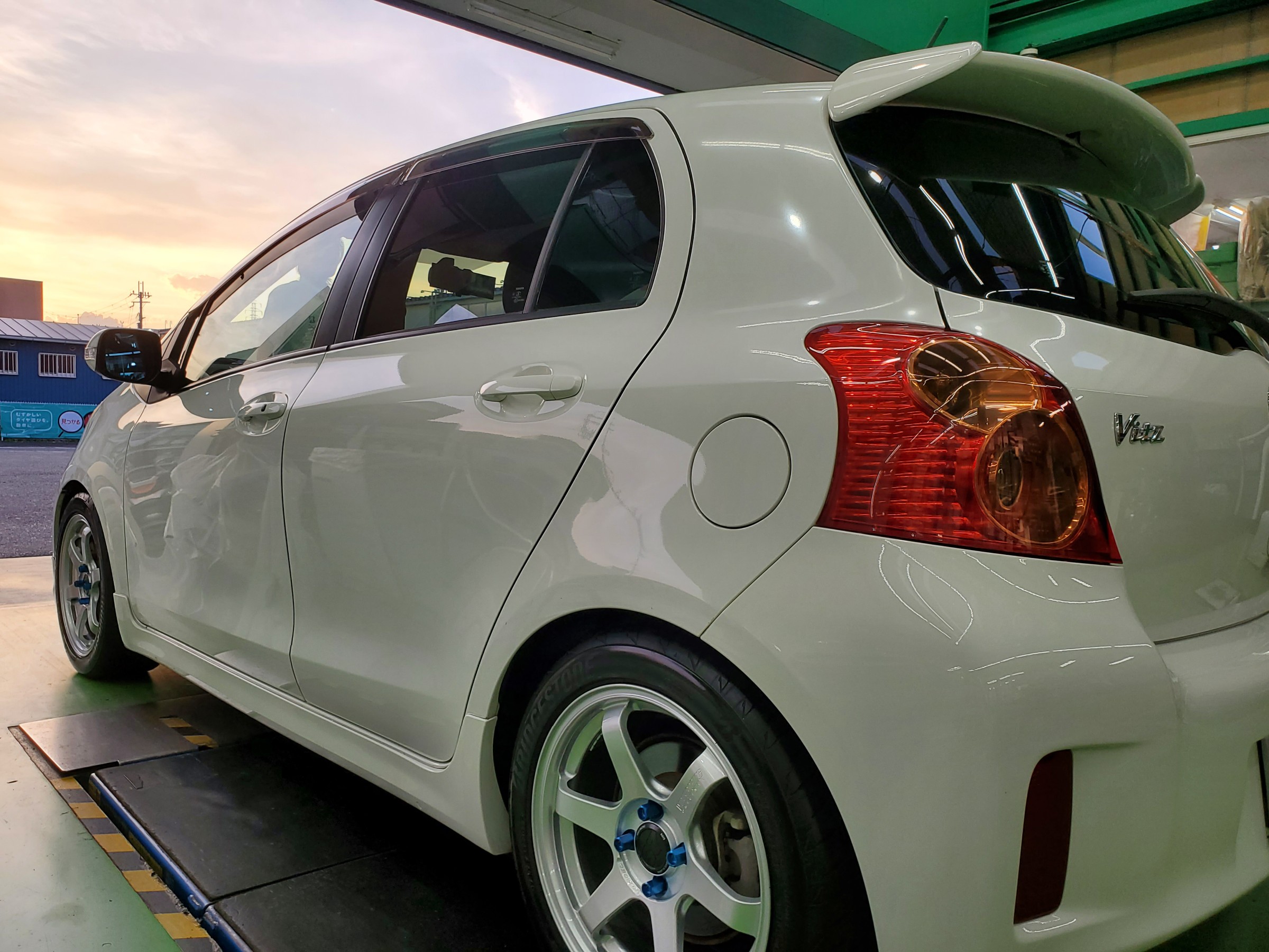 VITZ RS RAYS TE37SONIC POTENZA | 店舗おススメ情報 | タイヤ館 甲賀