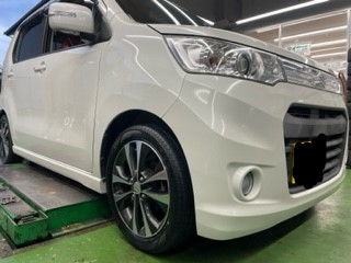 ワゴンR スティングレータイヤ交換 | サービス事例 | タイヤ館 静岡