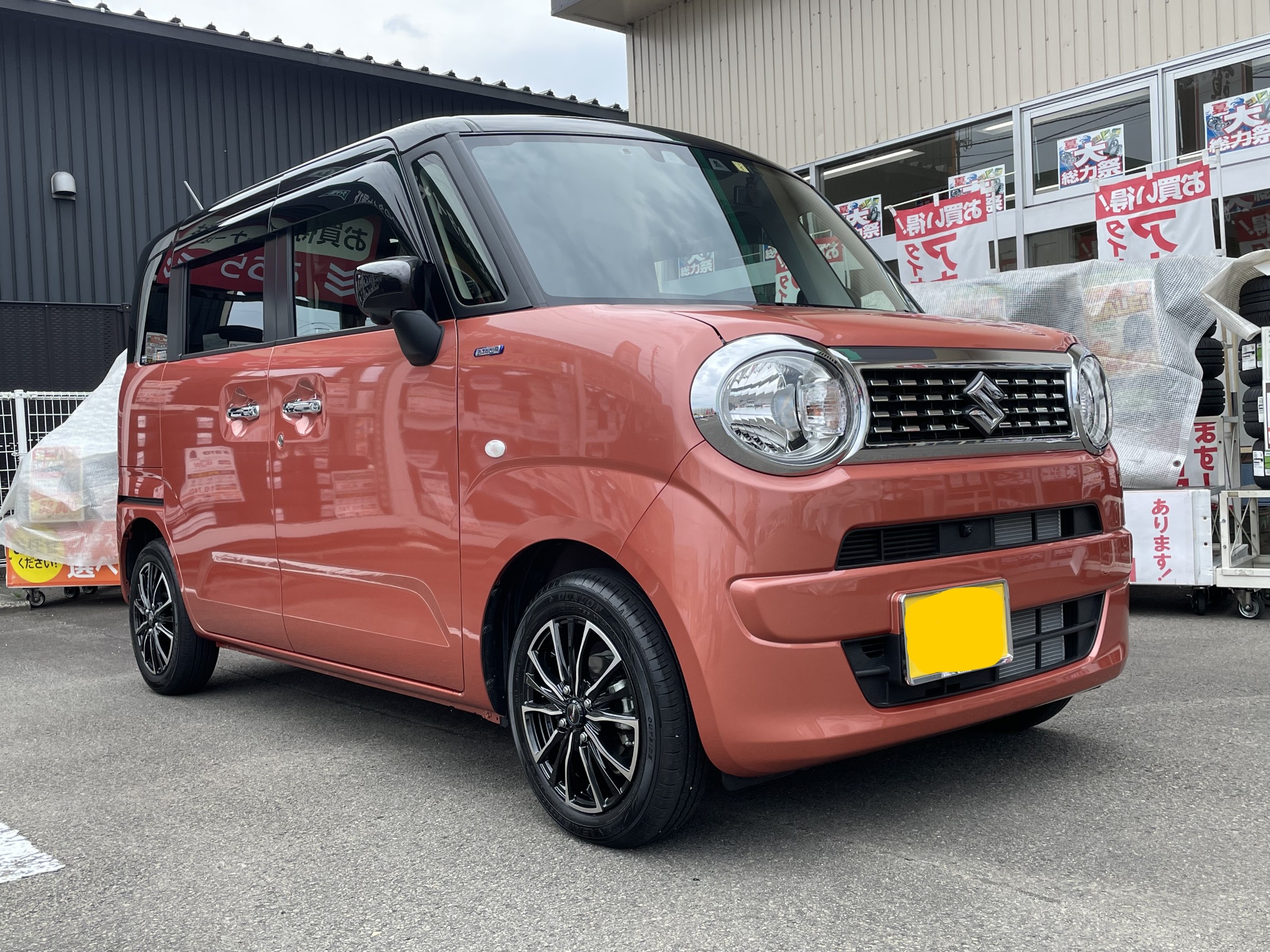 ワゴンRスマイル ホイール交換 クロノスCH-110 | スズキ ワゴンR