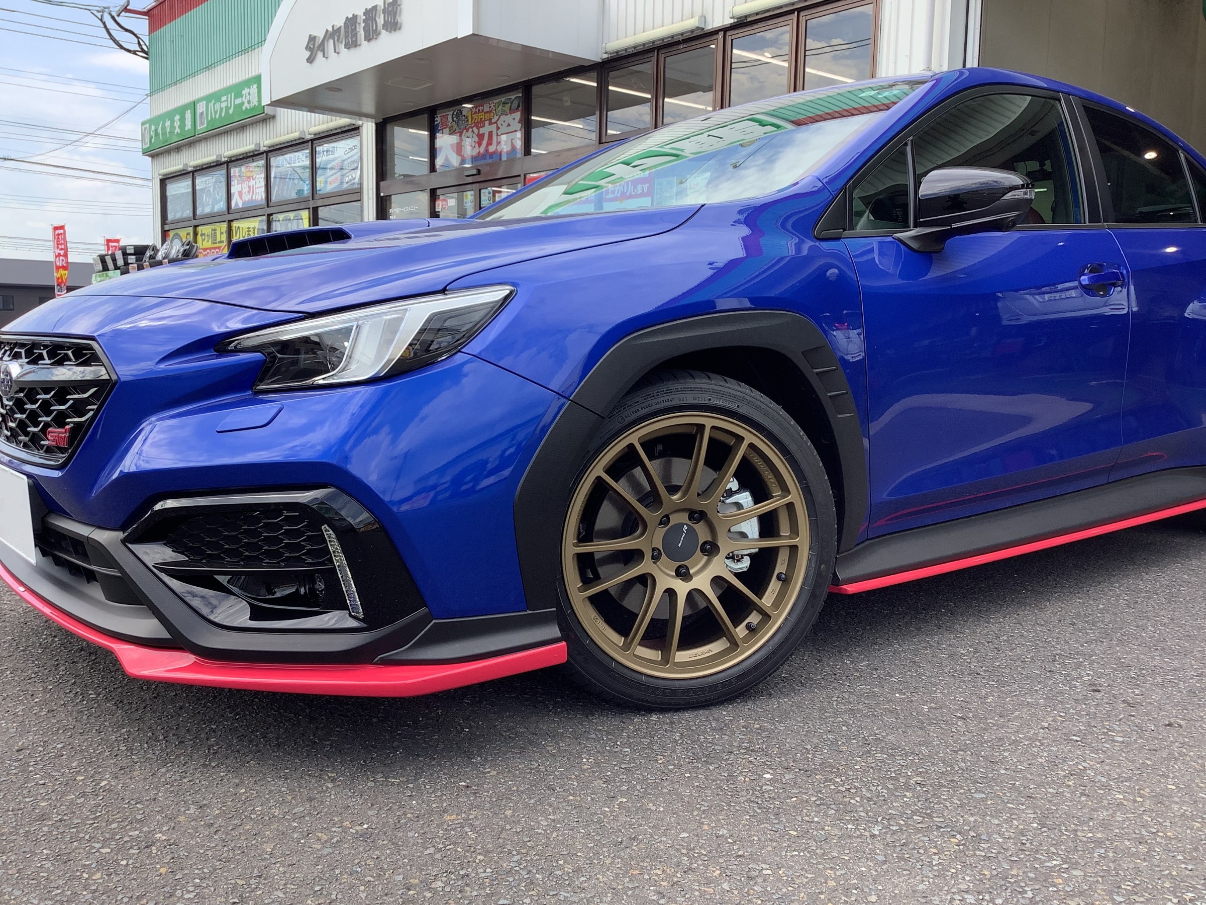 もこちー】WRX S4 STI Sport R 純正ホイール（その1） - タイヤ