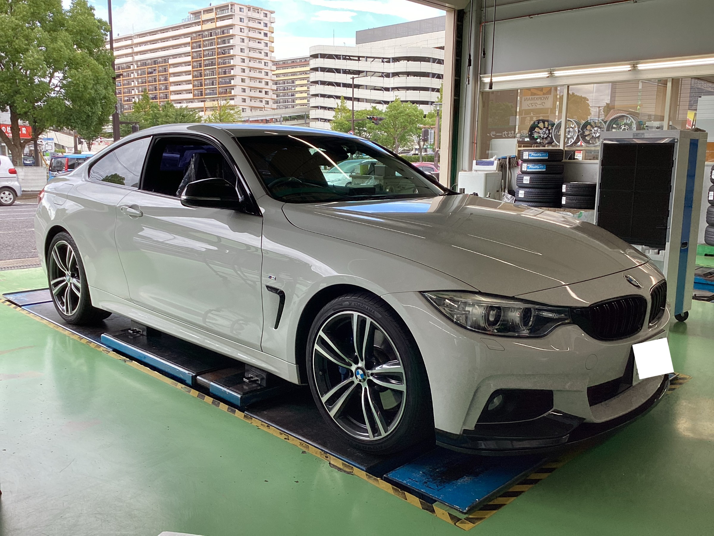 BMW 420i【F32】Mスポーツに憧れの２ピースホイール（愛称２P）入れ