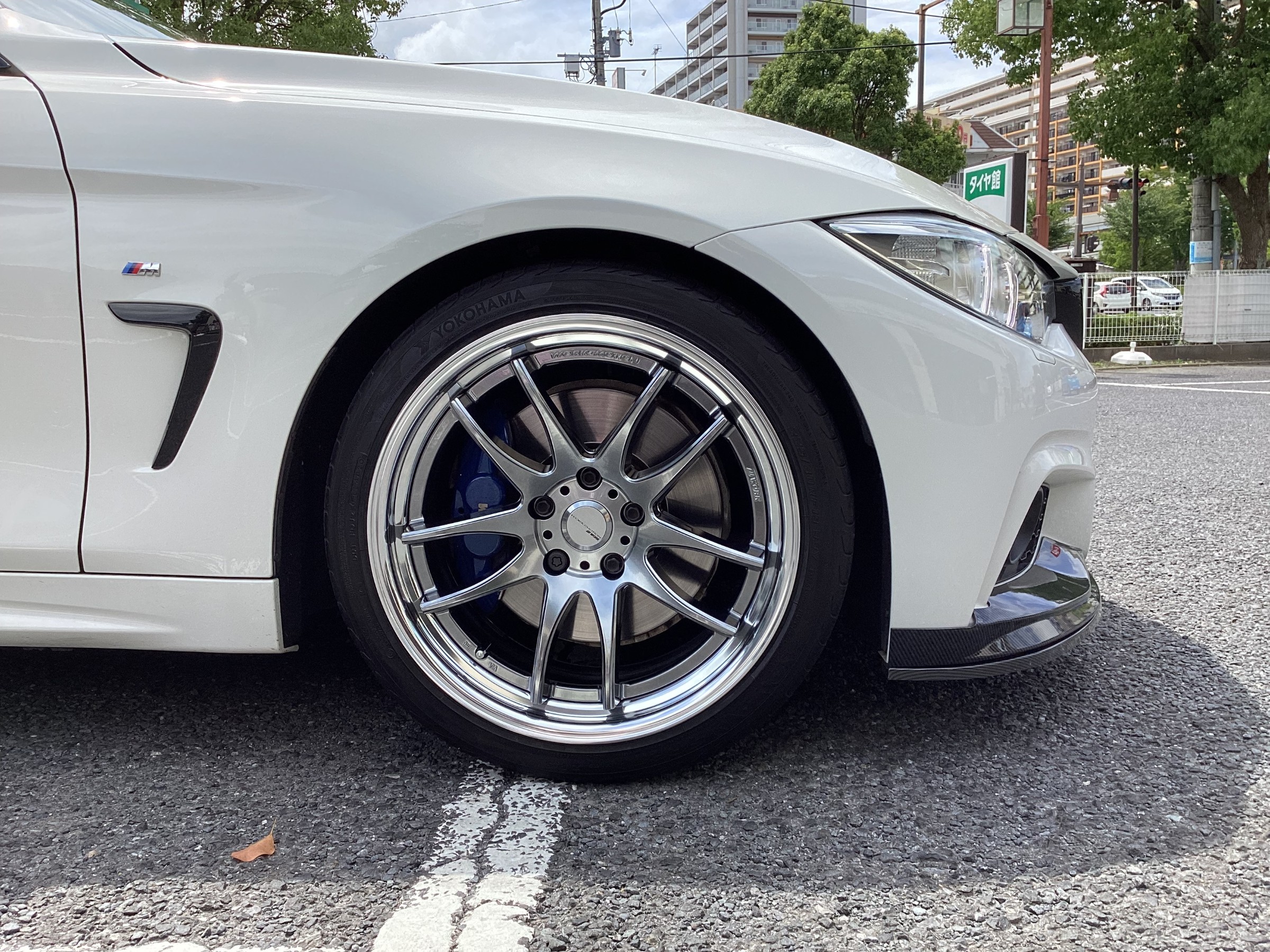BMW 420i【F32】Mスポーツに憧れの2ピースホイール（愛称2P）入れ 