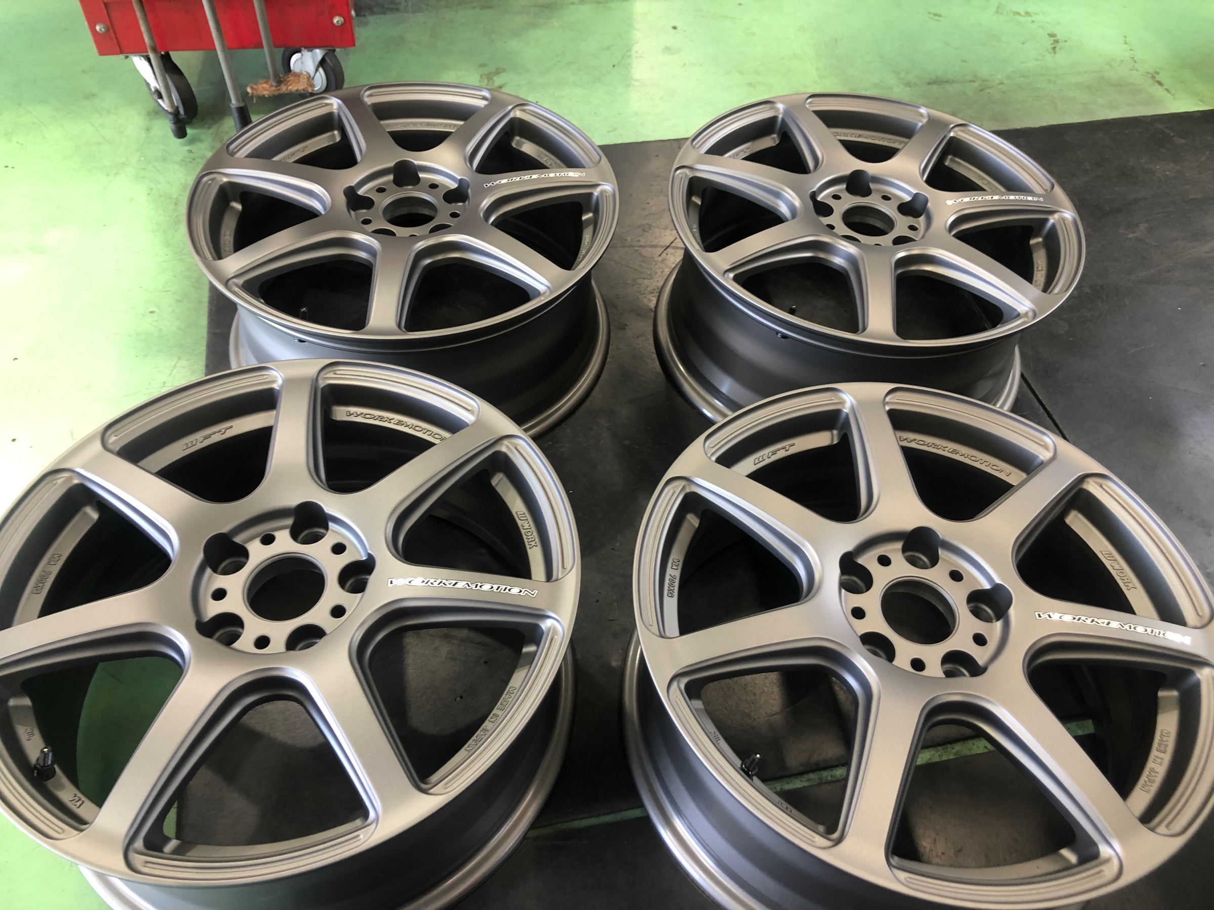 WORK EMOTION T7R MGMカラー17インチ入荷♪ | ホイール | スタッフ日記