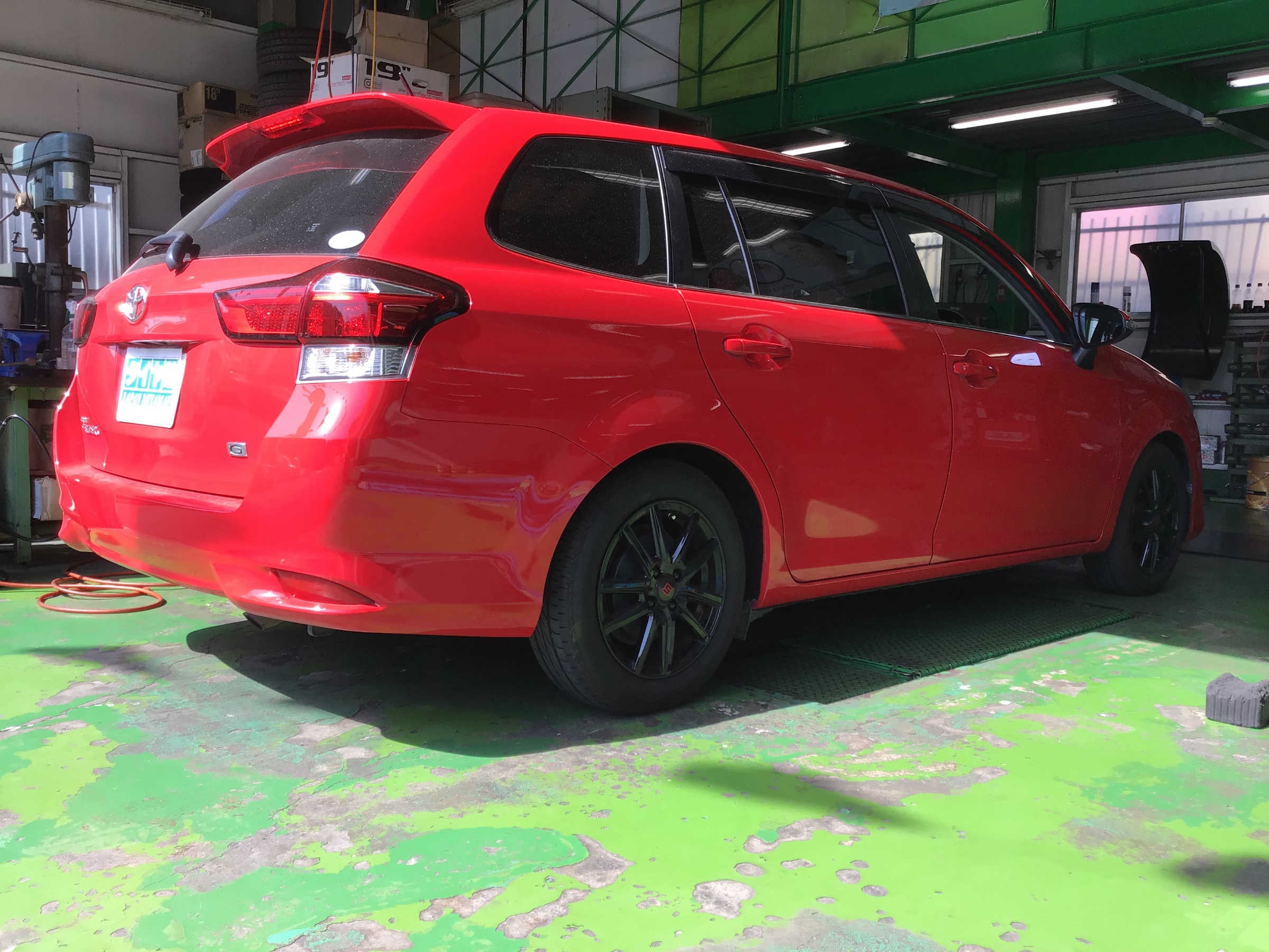 ダウンサス　フィールダー　NZE161G フロントリア ｴｽﾍﾟﾘｱ TOYOTA COROLLA FIELDER #E161G系 PARTS LIST