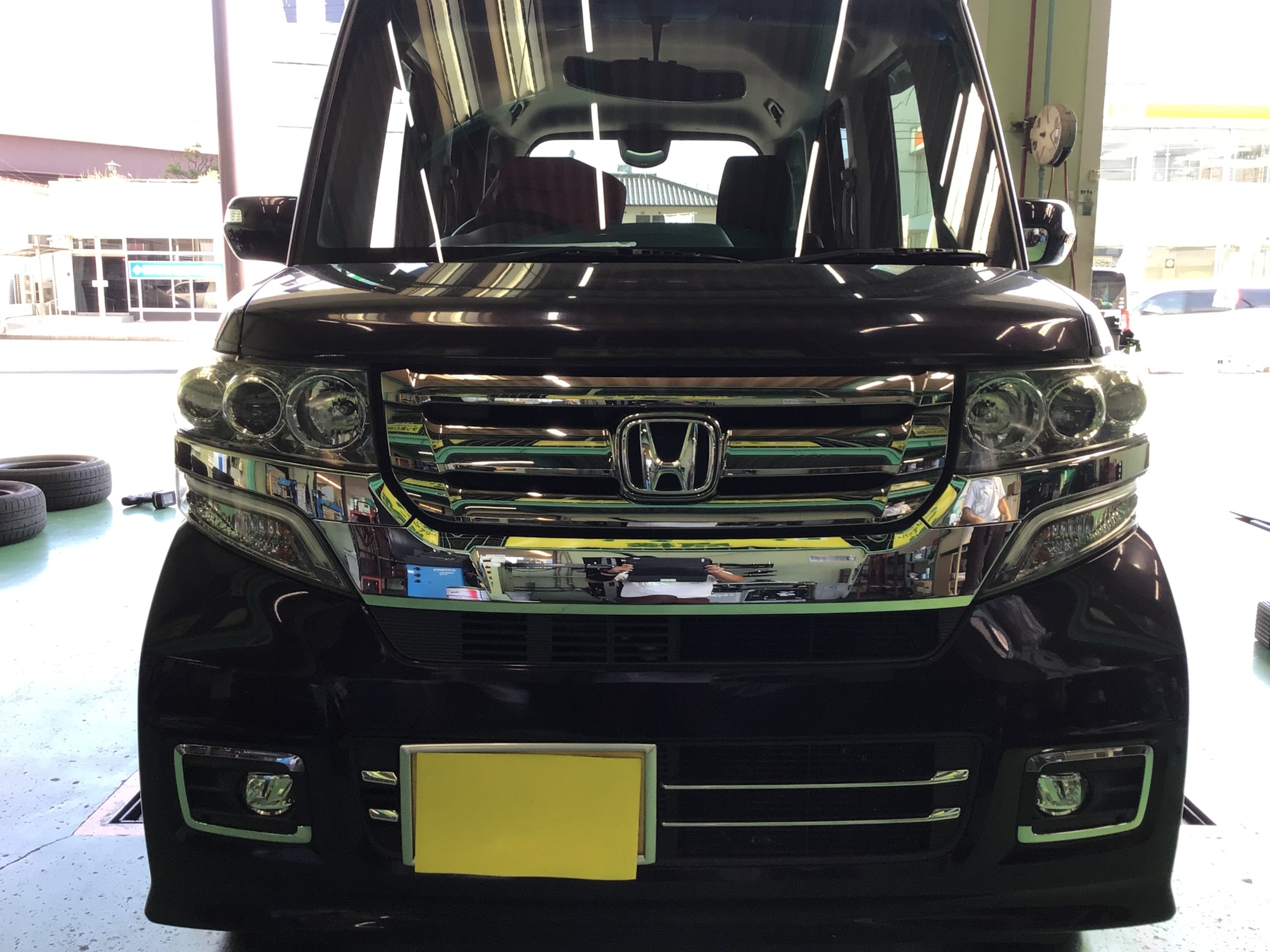 N-BOXカスタム　タイヤ館廿日市