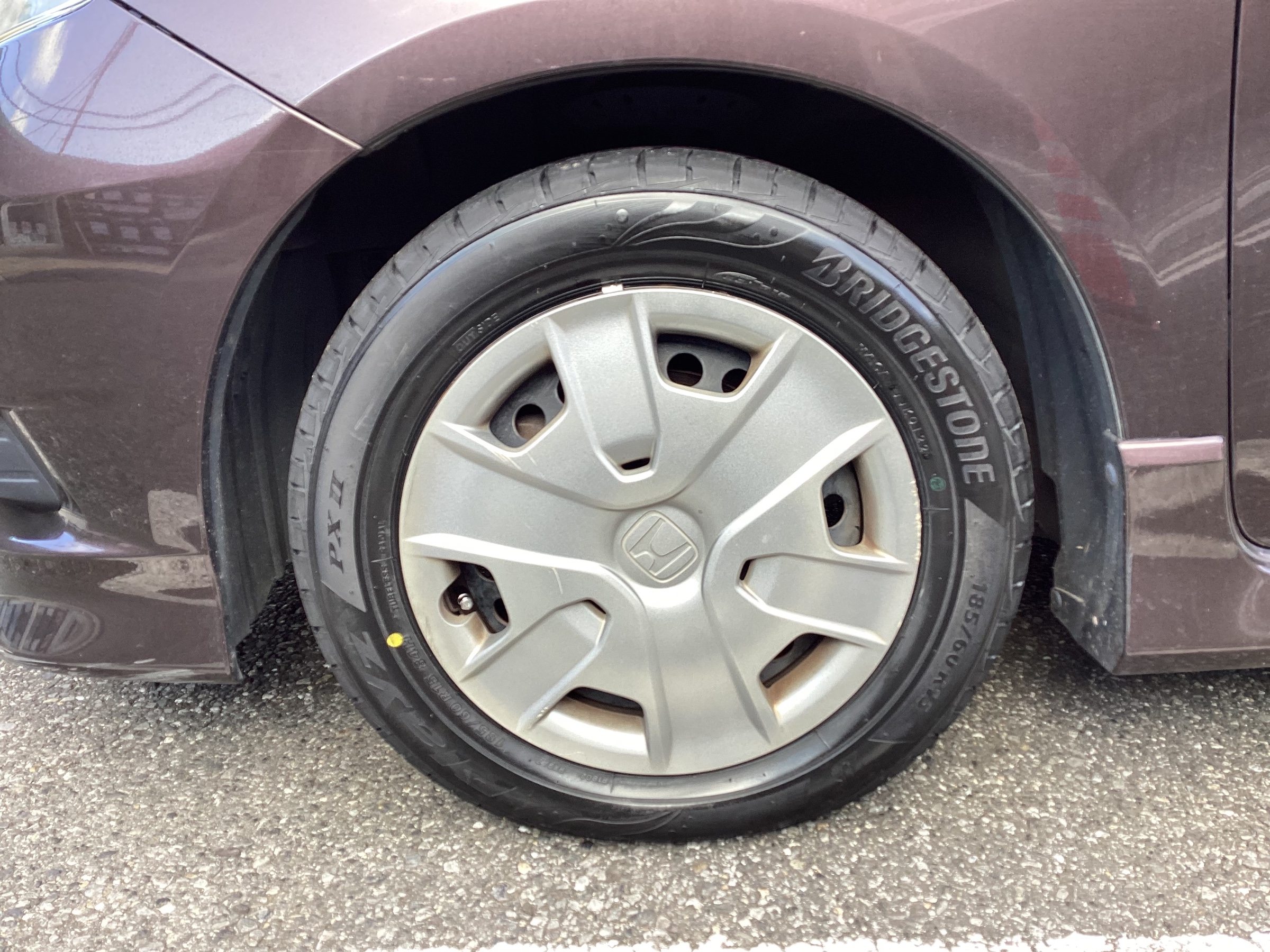 ☆ ホンダ純正 185/60R15 フィット シャトル 2本 #23446 ☆ 