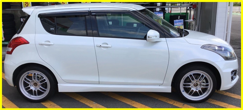 スイフトスポーツ × ENKEI RPF1 | 店舗おススメ情報 | タイヤ館 佐久