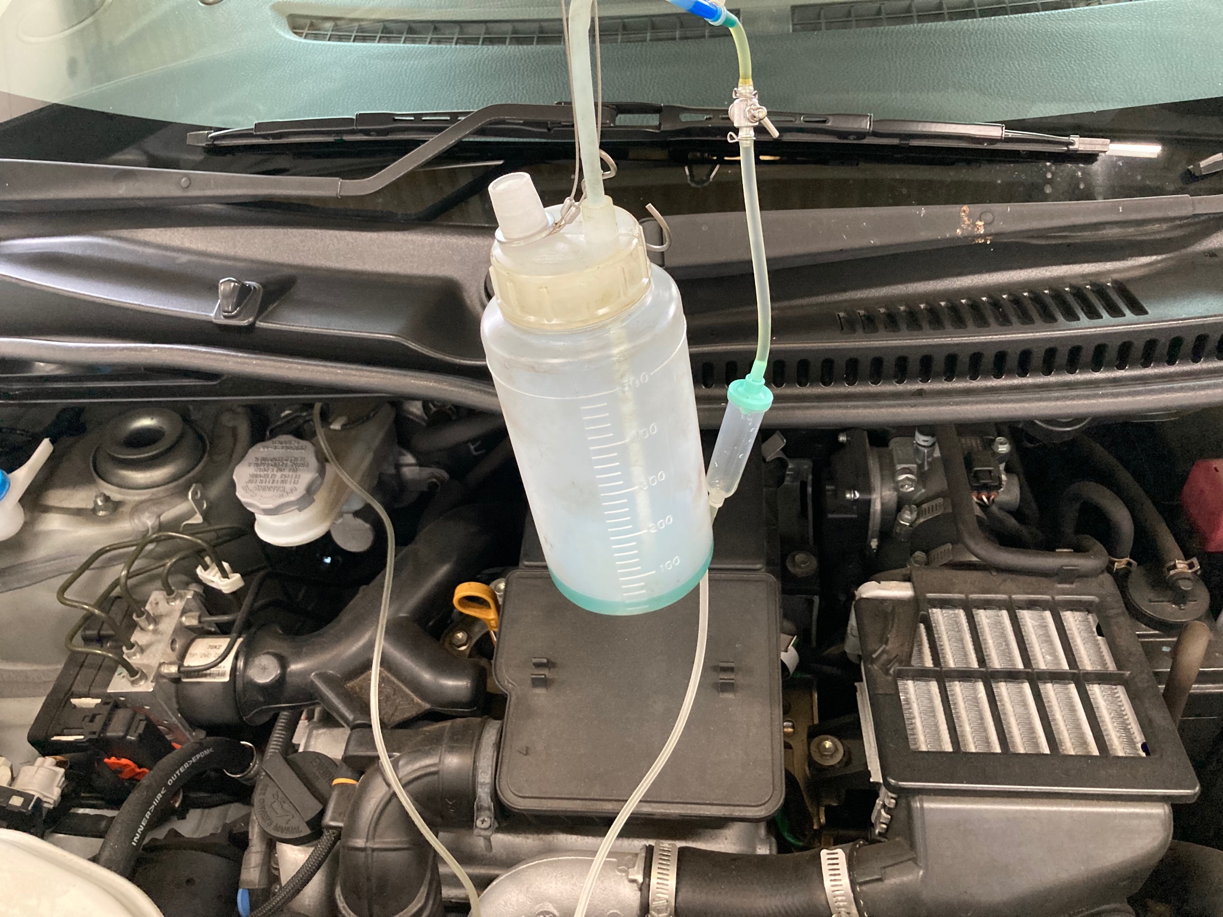 ワコーズ レックス 施工セット 液200ml 未使用の予備ホース！ ワコーズ レックス 施工セット 液200ml 未使用の予備ホース