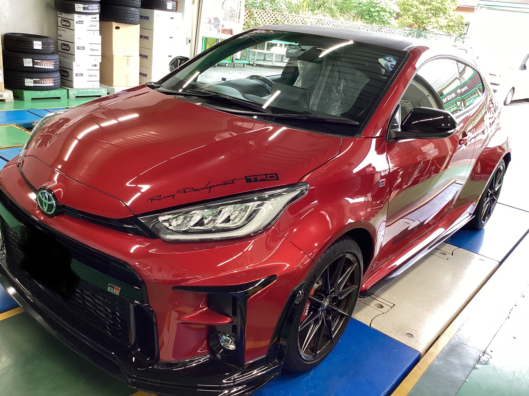 GRヤリス CUSCO 車高調取付 | 店舗おススメ情報 | タイヤ館 大船