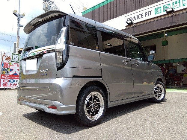 スズキ ソリオバンディッドに「WORK エクイップ03」の取付です