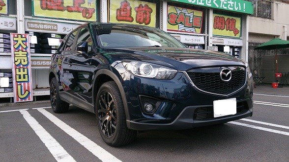Mazda Cx ５ タイヤちゃんと買い マツダ Cx 5 タイヤ お取り付け事例 タイヤ館 南林寺 タイヤからはじまる トータルカーメンテナンス タイヤ館グループ