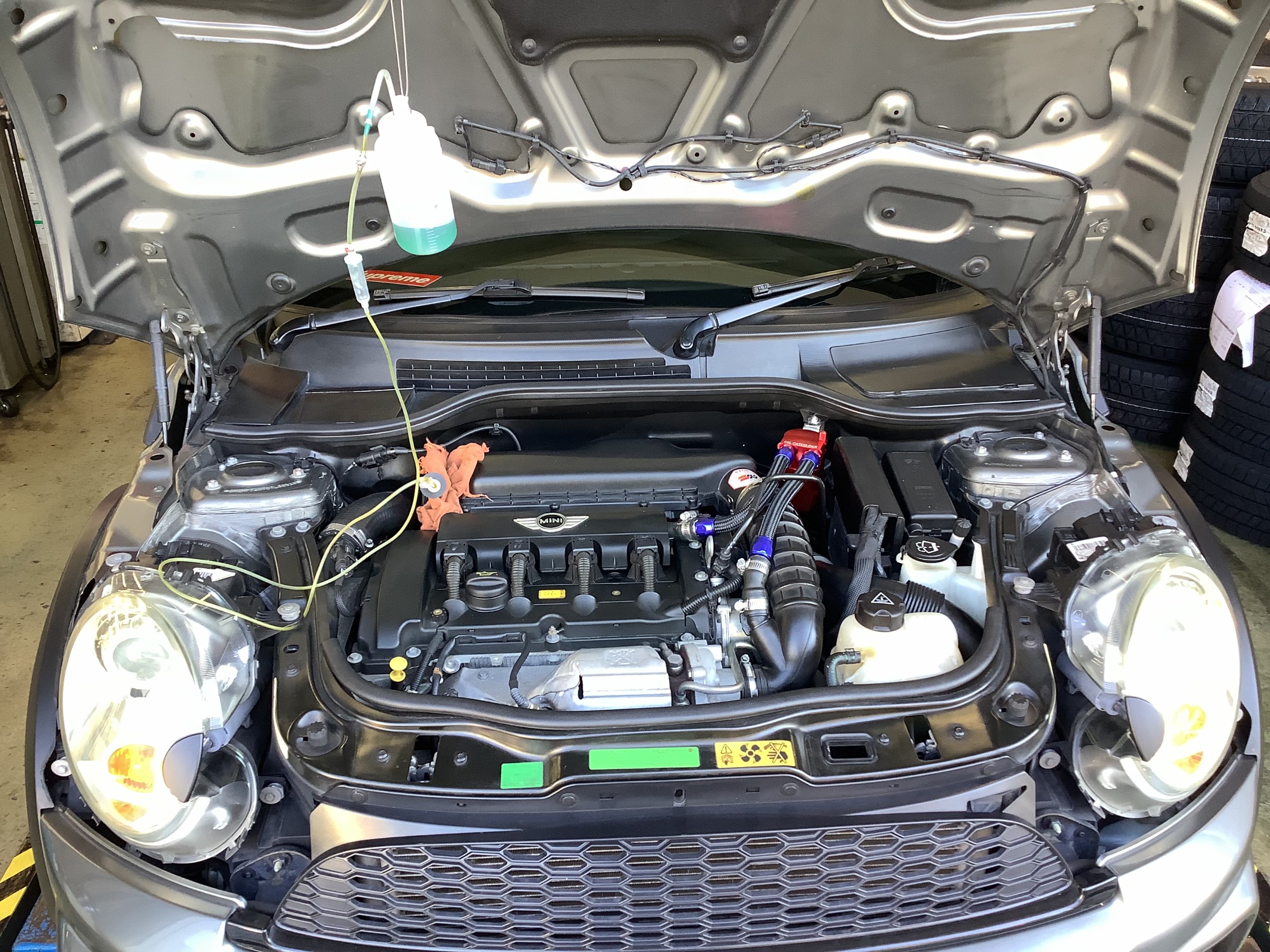 MINI R56 クーパーS RECS施工 | 店舗おススメ情報 | タイヤ館 パドック