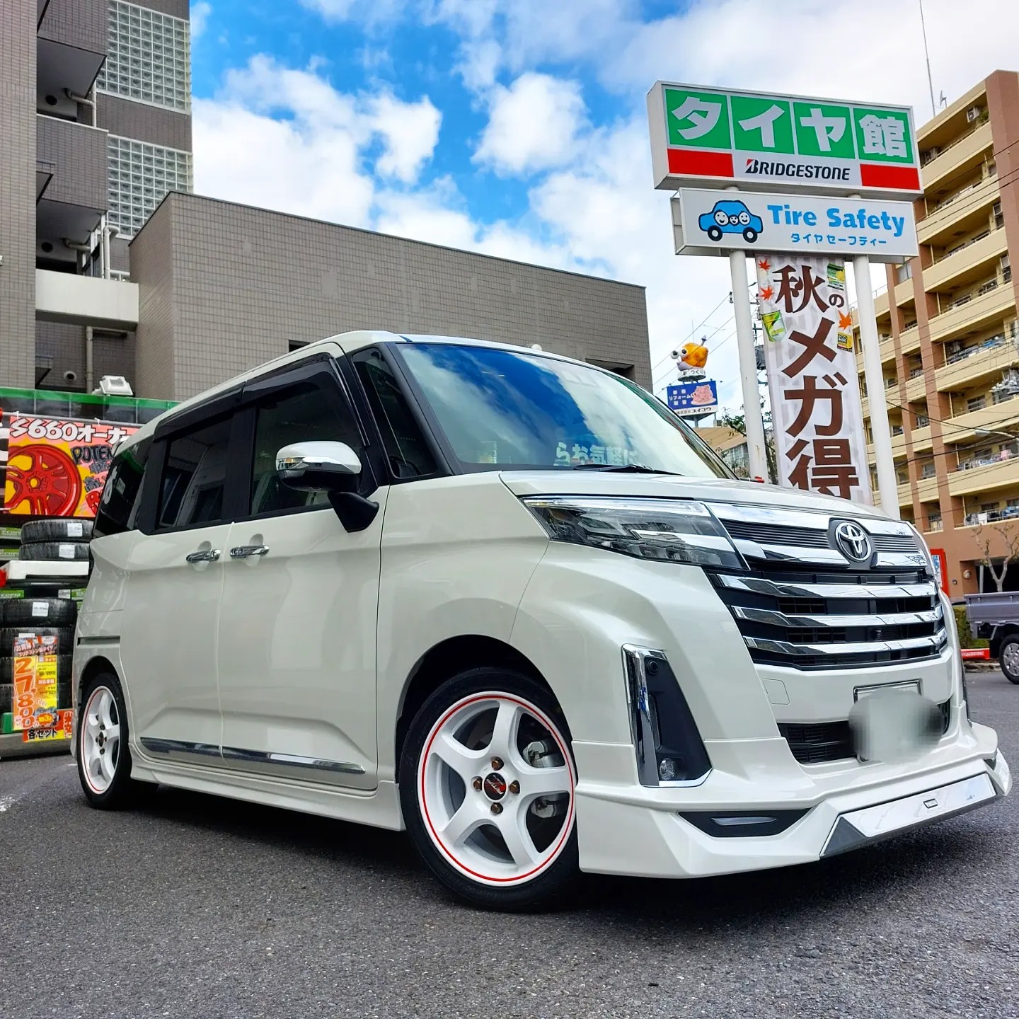 ☆ ルーミー × ホイール交換 ☆ | 店舗おススメ情報 | タイヤ館