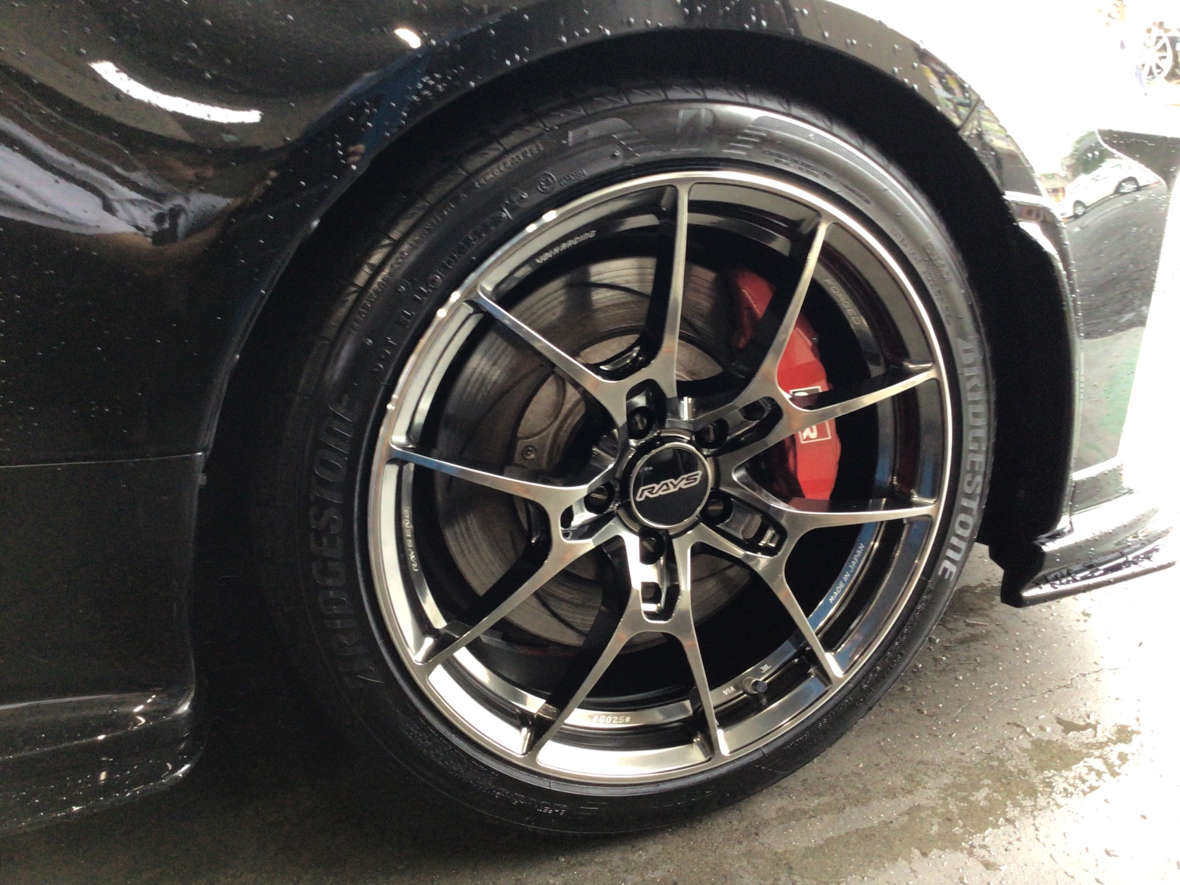 ヤリス GRホイール 夏タイヤ付き 美品 185/55R16【最終値下げ】