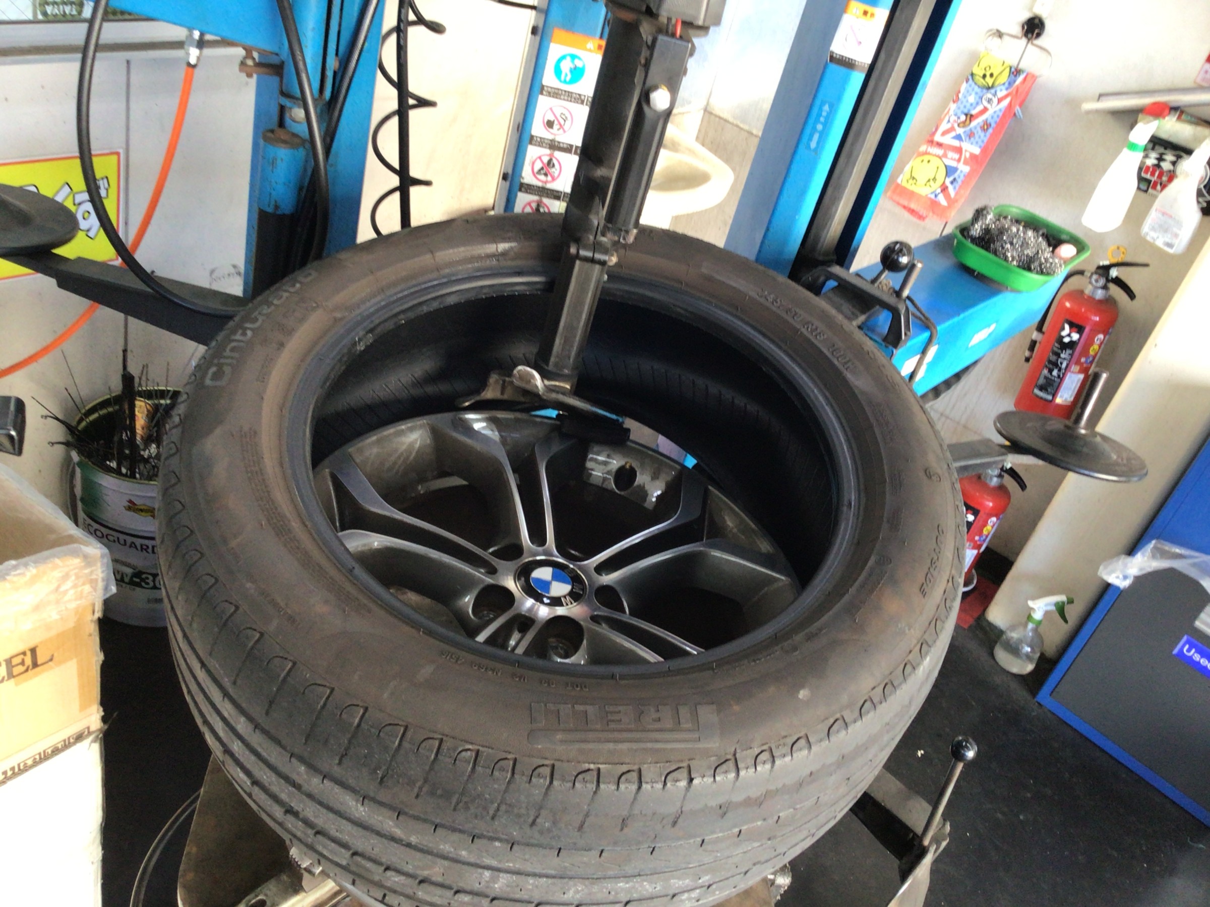 BMW ランフラットタイヤ　交換　ブリヂストン　ポテンザ