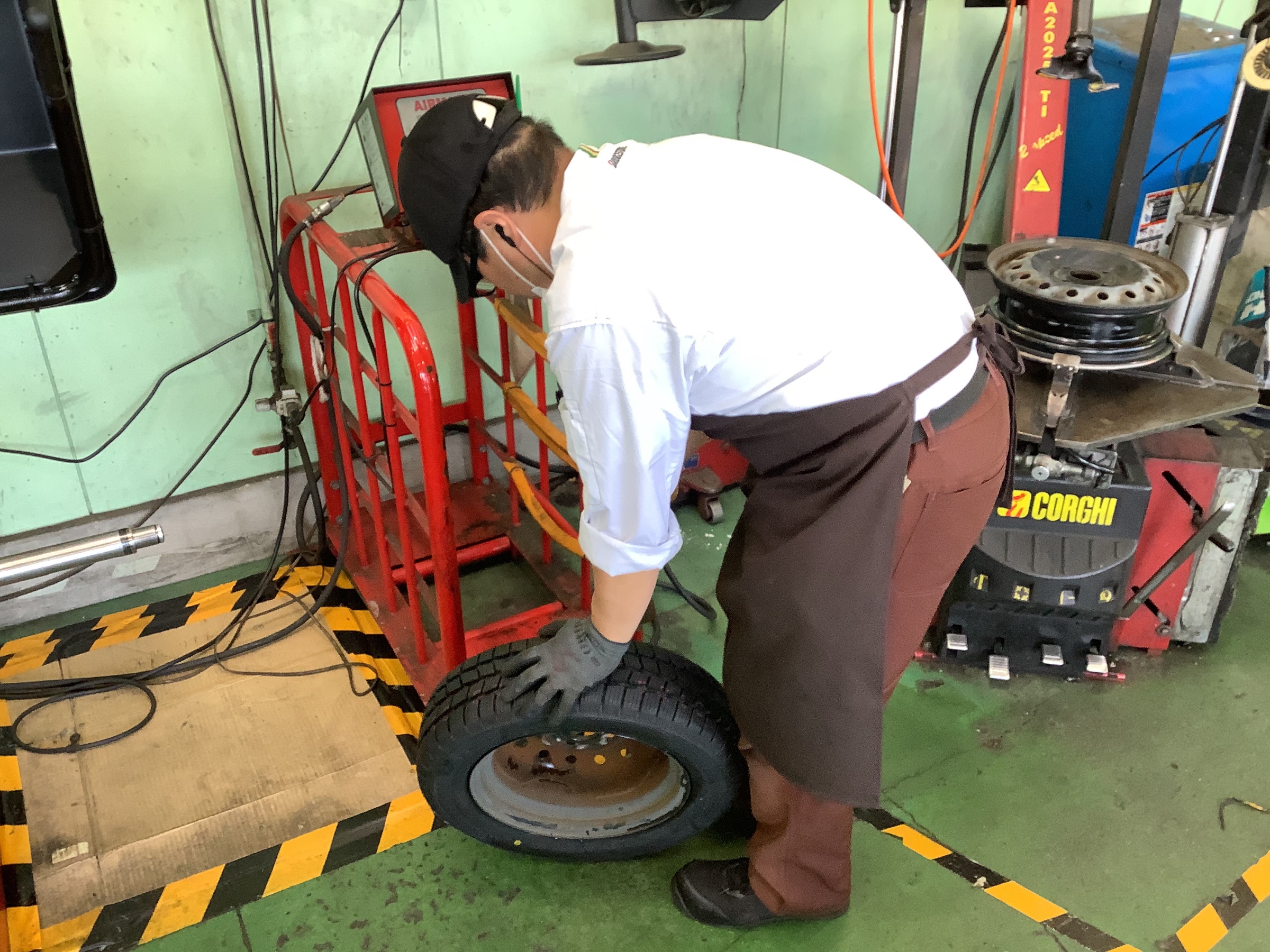 HONDA ゼストスパーク タイヤ交換させて頂きました！ | ホンダ ゼスト