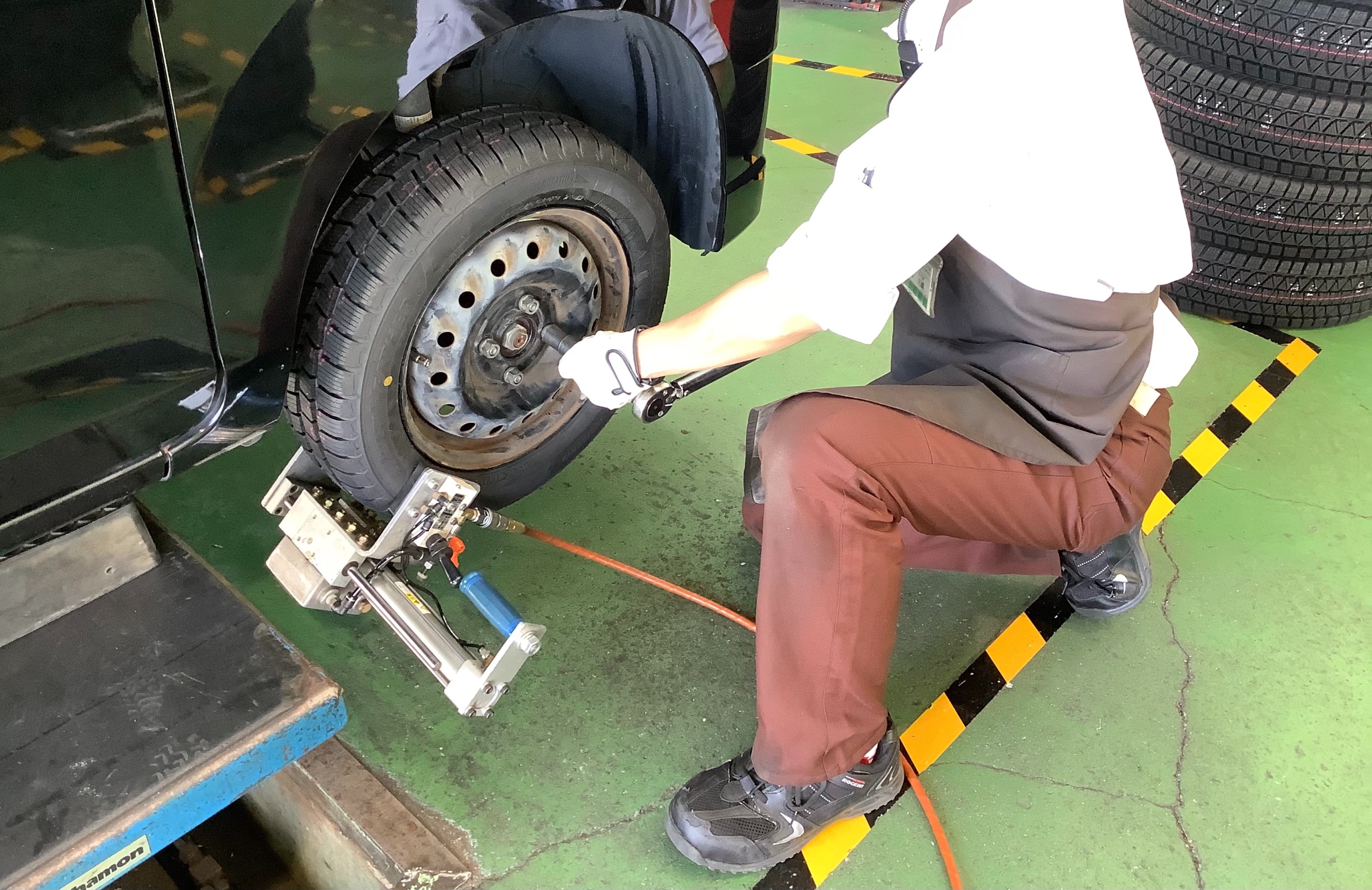 HONDA ゼストスパーク タイヤ交換させて頂きました！ | ホンダ ゼスト
