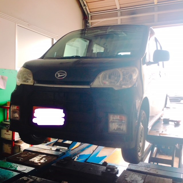 ピットにて撮影