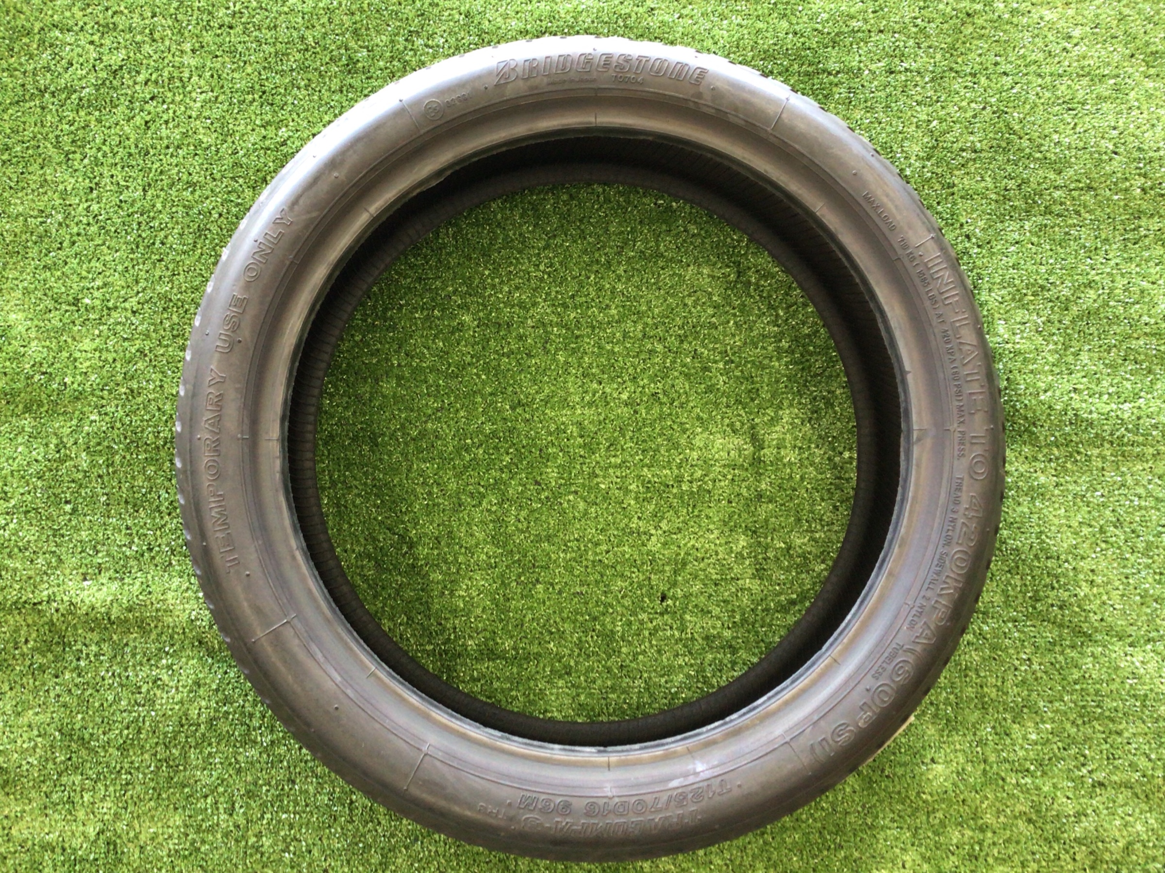 スペアタイヤ（T125/70R16）在庫あります | タイヤ タイヤ・ホイール