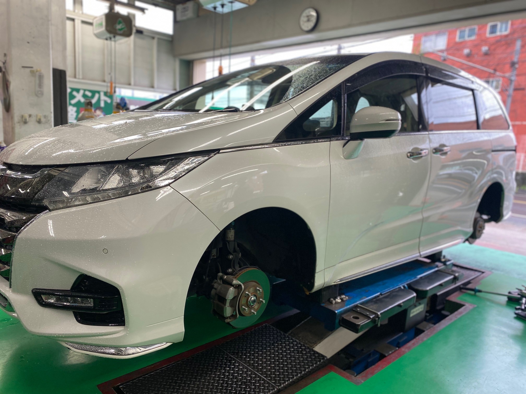 ホンダ オデッセイ レグノGR-XⅡ 4本交換 | ホンダ オデッセイ タイヤ