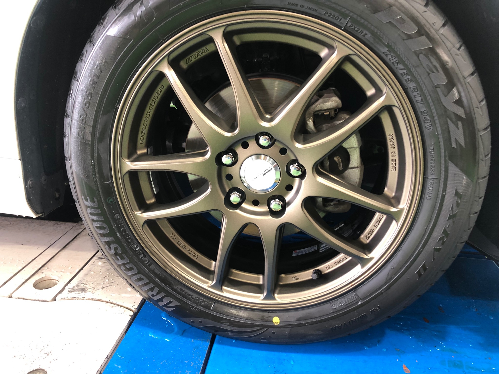 ワークエモーション kiwami 17インチ WORK EMOTION CR Kiwami 7.0j 17インチ ノーマルリム ホワイト