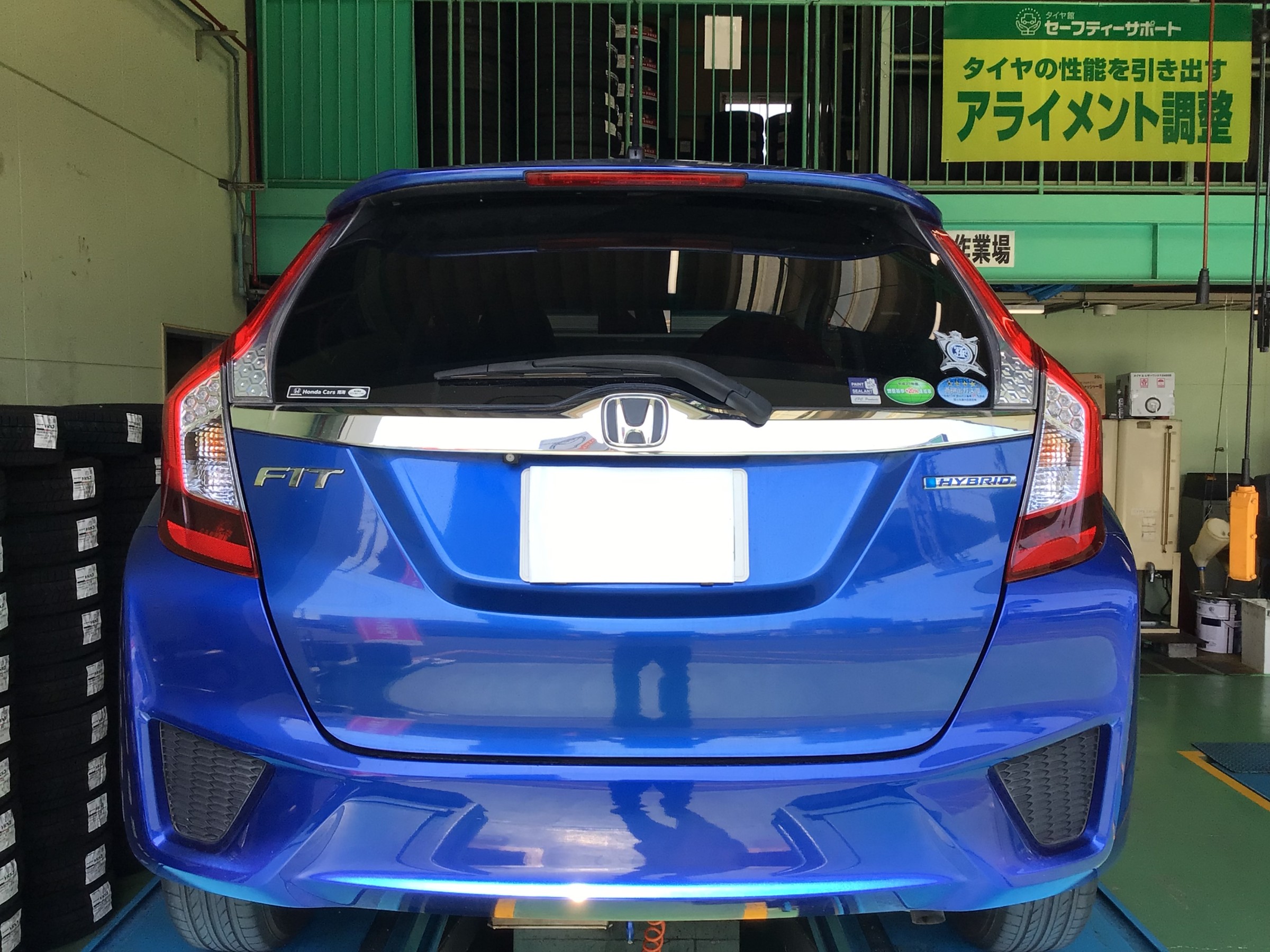 GP５　フィットHV　タイヤ館廿日市