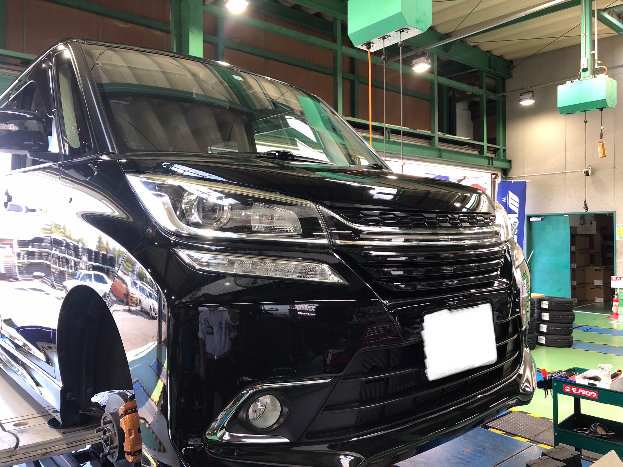スズキ MA36S ソリオにWORK MEISTER S1R 16インチMGMカラー取り付け