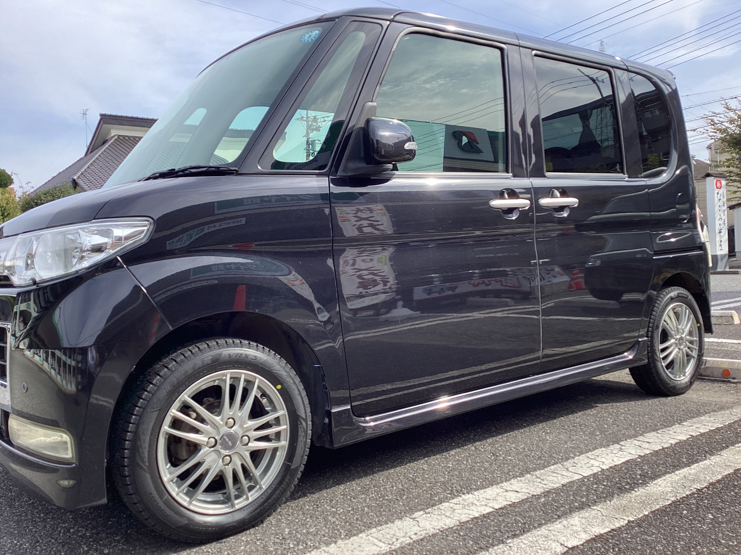 ダイハツ タント スタッドレスタイヤブリザックVRX3 エコフォルムSE-18