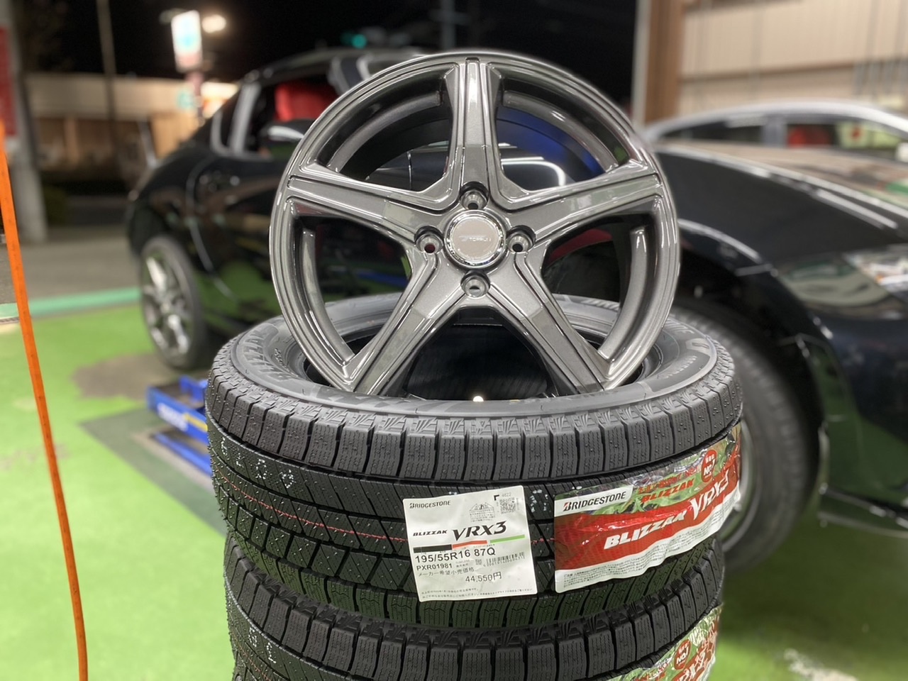 マツダ・ロードスター・ND】スタッドレスホイールセットを取り付けまし