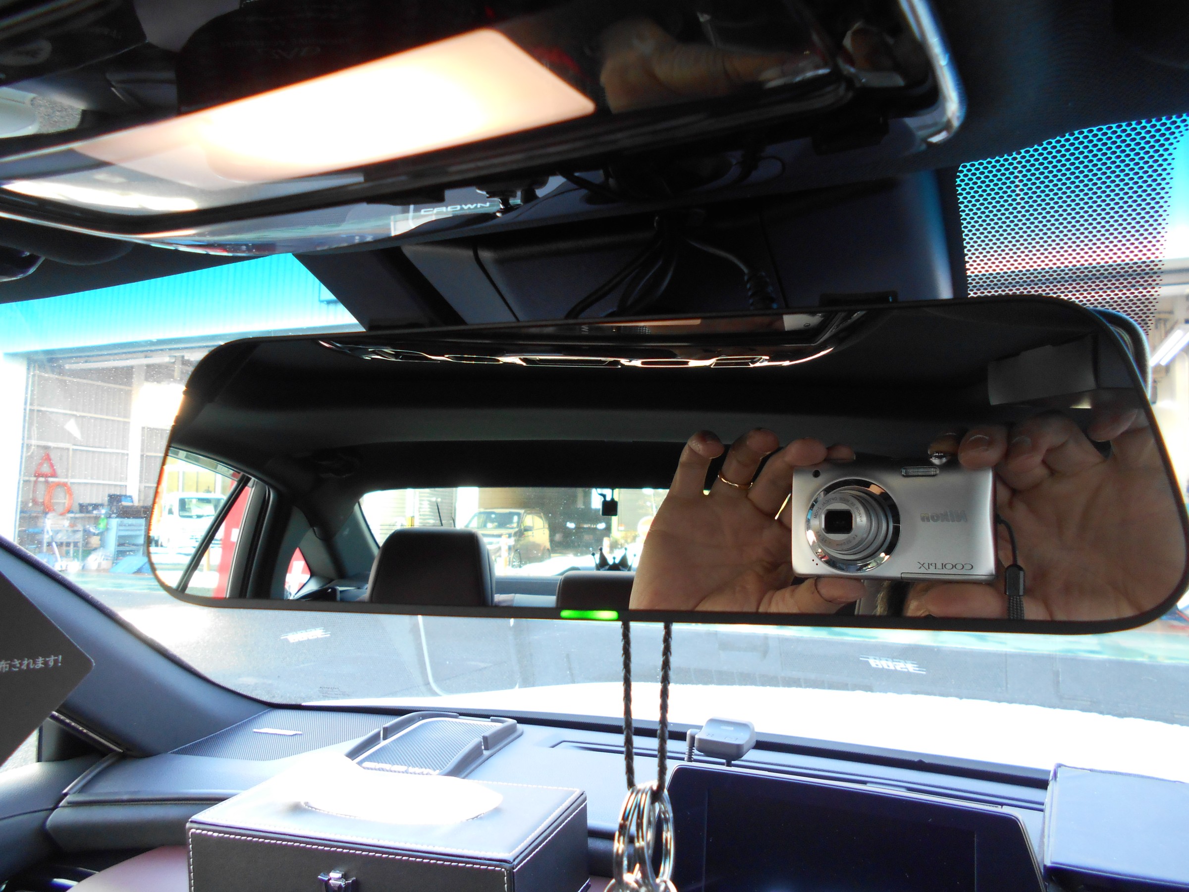 トヨタ クラウン】デジタルインナーミラー（ドラレコ機能付き