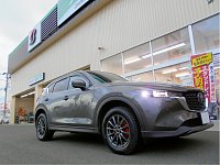マツダ CX-5】スタッドレスタイヤ&アルミホイール装着! | 店舗 マツダ CX-5】スタッドレスタイヤ&アルミホイール装着! | 店舗