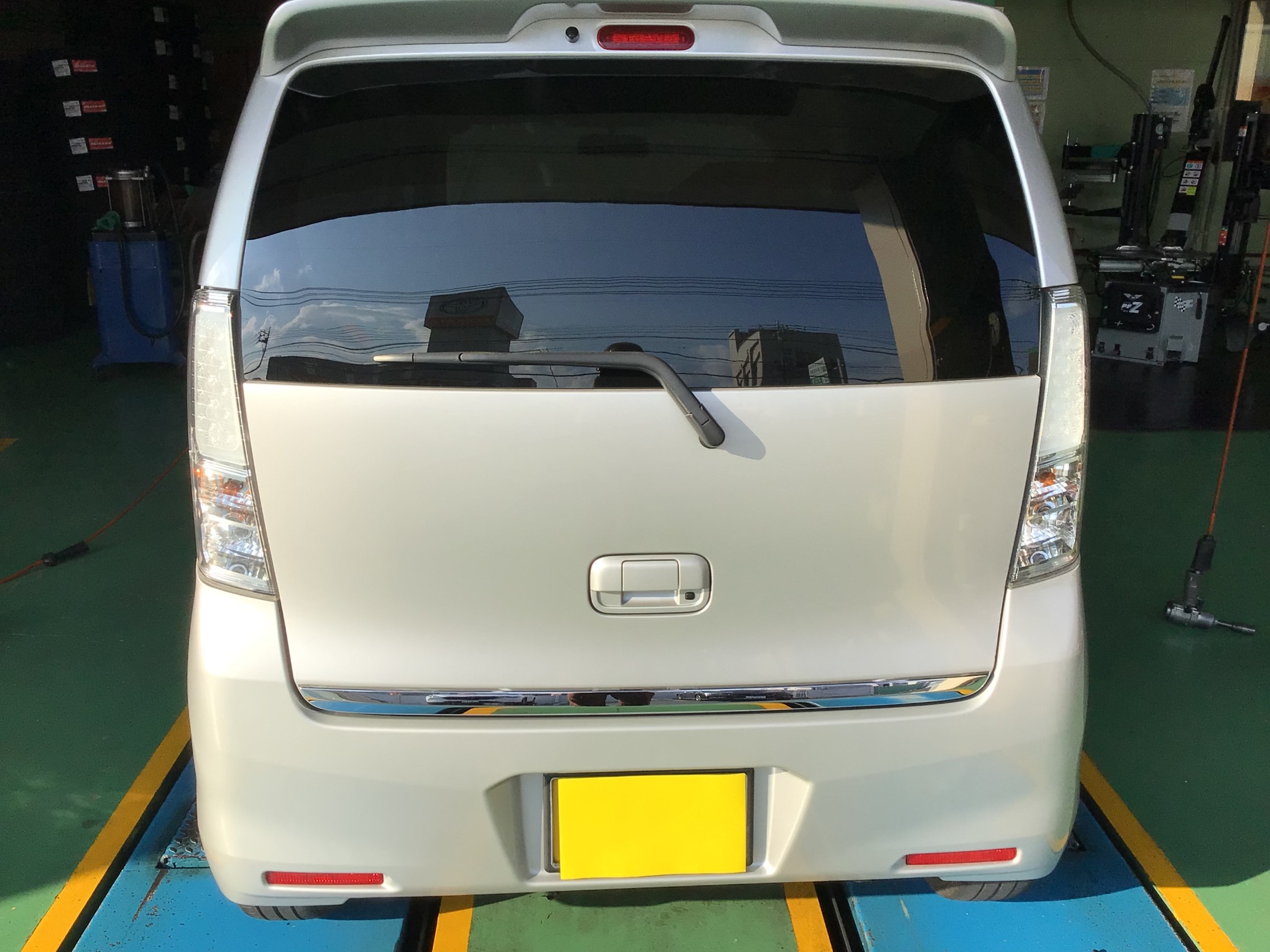 ワゴンRオイル交換　タイヤ館廿日市